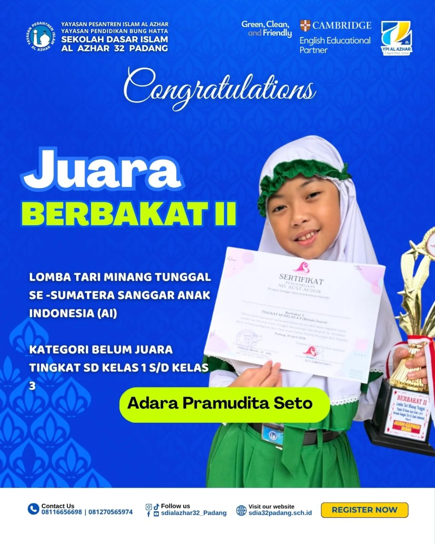 Lomba Tari Minang Tunggal Se -Sumatera Sanggar Anak Indonesia