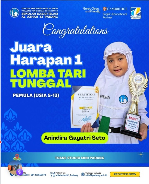 Harapan 1 Lomba Tari Tunggal Anak Trans Studio Mini Padang
